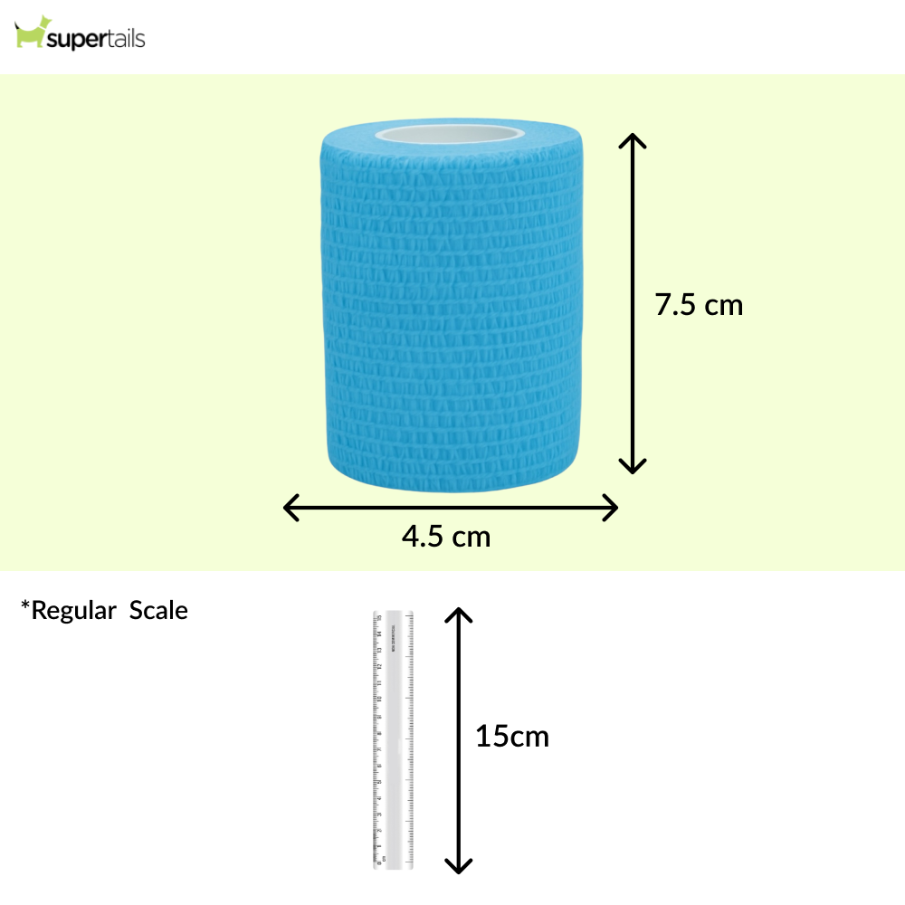 Talking Dog Club Self Adhesive Paws Wraps for Dogs (Sky Blue) Dogs-Clothing & Accessories Talking Dog Club Dropship