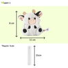 Barkbutler x Fofos Floppy Crinkle Cow Catnip Toy for Cats Cats-Toys Barkbutler