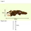 Kong Scrunch Knots Squirrel Toy for Dogs (Brown) Dogs-Toys Kong