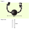 Kong Extreme Ball with Rope Toy for Dogs (Black) Dogs-Toys Kong