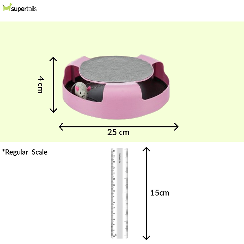 Trixie Catch The Mouse Toy for Cats (Pink)