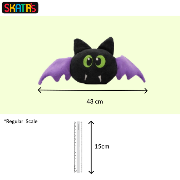Skatrs Fang tastic Bat Plush Toy for Dogs and Cats