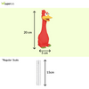 Trixie Bird Latex Interactive chew Toy for Dogs (Red) Dogs-Toys Trixie