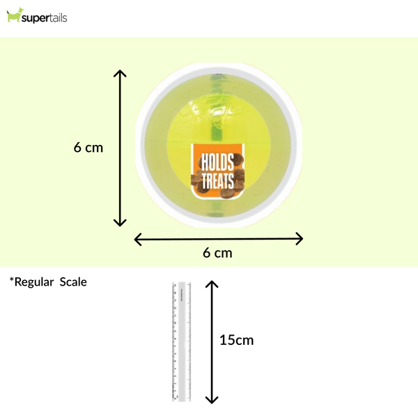Nerf Dog Bungee Treat Ball Toy for Dogs (Green)