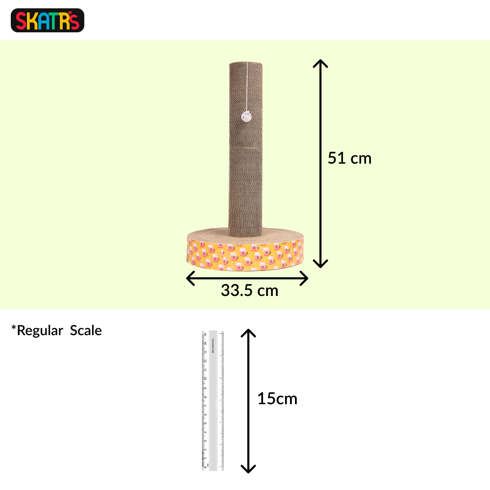Skatrs Pole Scratcher Toy for Cats Cats-Toys Skatrs
