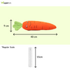 Skatrs Carrot Plush Toy for Dogs Both-Toys Skatrs