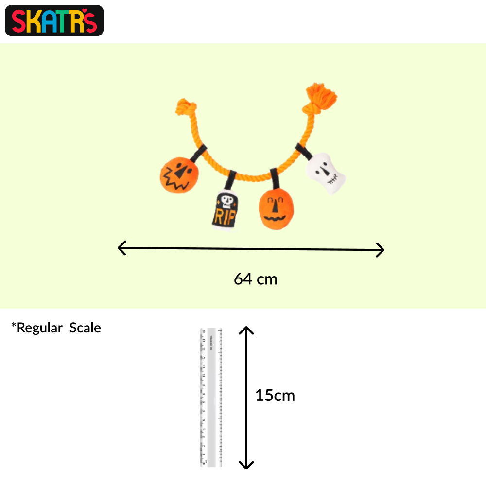 Skatrs Trick or Tug Rope Toy for Dogs and Cats Both-Toys Skatrs