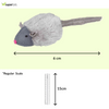 Trixie Microchip Mouse Catnip Plush Toy for Cats (Grey) Cats-Toys Trixie