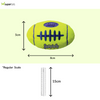 Kong AirDog Football Toy for Dogs (Yellow) Dogs-Toys Kong