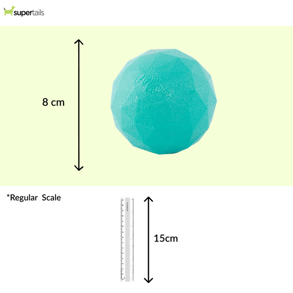 Zippy Paws ZippyTuff Waggle Ball Plush Toy for Dogs