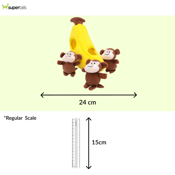 Zippy Paws Zippy Burrow Monkey &