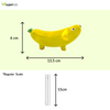 Squeeezys Latex banana Squeaky Chew Toy for Dogs (Yellow) Dogs-Toys Squeeezys