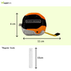 Black & Decker 3D Tape Measure Plush Toy for Dogs (Black) Dogs-Toys Black & Decker