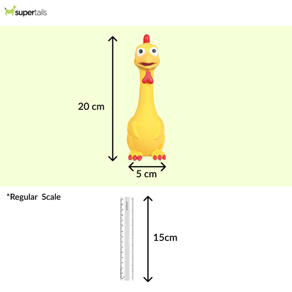 Trixie Bird Latex Toy for Dogs (Yellow)