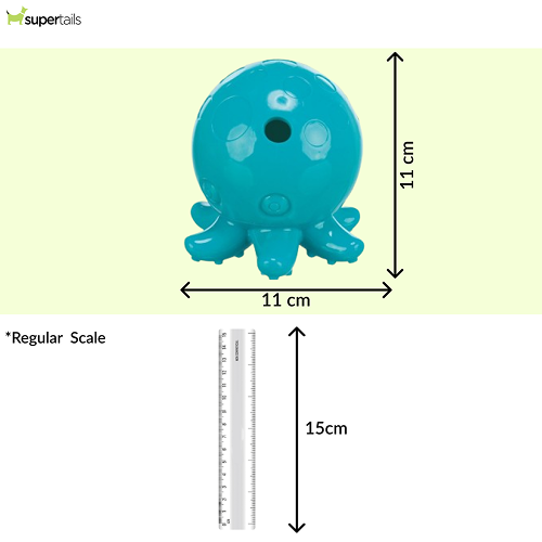 Trixie Snack Octopus Interactive Chew Toy for Dogs (Blue) Dogs-Toys Trixie