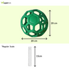 Talking Dog Pop Hollow Elastic Interactive Busy Ball Toy for Dogs (Green) Dogs-Toys Talking Dog Club Dropship