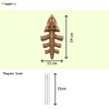 Talking Dog Club Dinosaur Nylon Bone Heavy Chew Toy for Dogs (Brown) Dogs-Toys Talking Dog Club Dropship