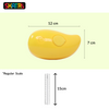 Skatrs Mango Shape Spray Massage Brush for Dogs and Cats (Yellow) Both-Grooming Supplies Skatrs