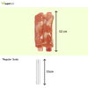 M Pets Carnivore Spare Ribs Bacon Scented Chew Toy for Dogs (Orange) Dogs-Toys M Pets