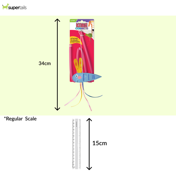 Kong Connects Benderz Dragonfly Toy for Cats (Multicolour)