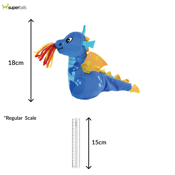 Kong Enchanted Dragon Toy for Cats (Blue)