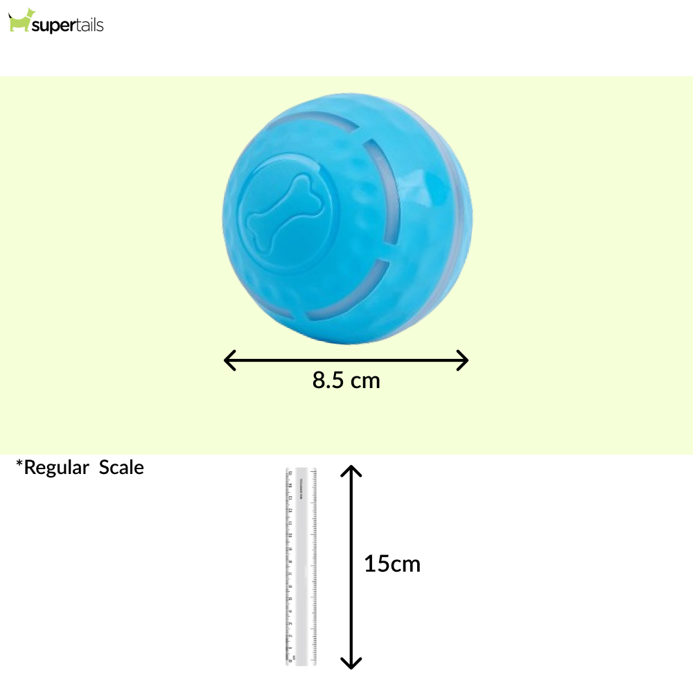 FOFOS Rechargeable Rolling Ball Smart Toy for Dogs Dogs-Toys Barkbutler