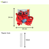 Barkbutler x Fofos Sealife Crab Plush Toy for Dogs Dogs-Toys Barkbutler