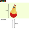 Skatrs Chicken in Egg Wobble Toy for Dogs Dogs-Toys Skatrs