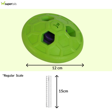 JW Natural Sound Rumbler Toy for Dogs (Green)