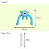 Talking Dog Club Bouncing Monster Tug Toy for Dogs (Blue) Dogs-Toys Talking Dog Club Dropship