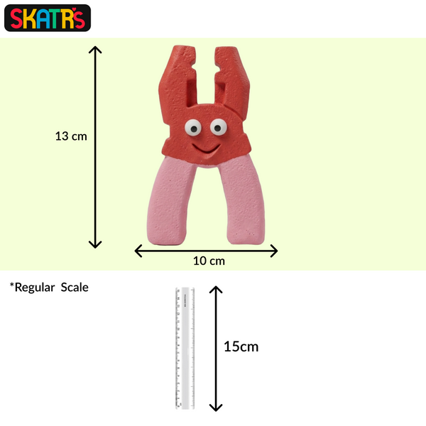Skatrs Pliers Latex Chew Toy for Dogs (Pink)