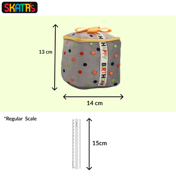 Skatrs Birthday Gift Plush Toy for Dogs