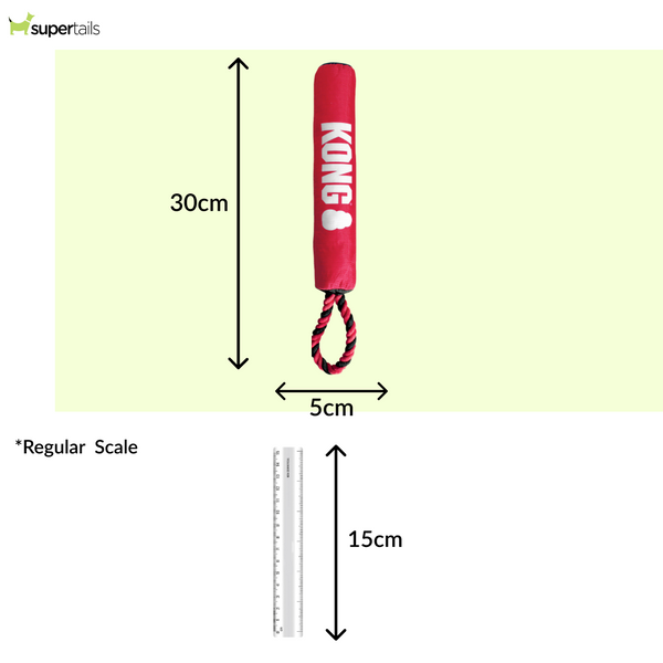 Kong Signature Stick with Rope Toy for Dogs