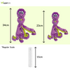 Kong Wubba Octopus Toy for Dogs (Purple) Dogs-Toys Kong