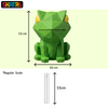 Skatrs Standing Frog Latex Chew Toy for Dogs (Green)