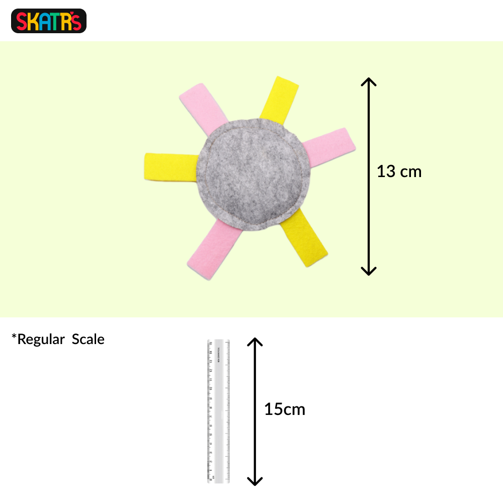 Skatrs Sunny Bun Sunflower Catnip Toy for Cats Cats-Toys Skatrs