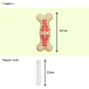 Nylabone Power Action Ridges Bone Chew Toy for Dogs Dogs-Toys Nylabone