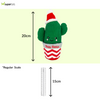 Kong Wrangler Cactus Toy for Cats (Green and Red) Cats-Toys Kong