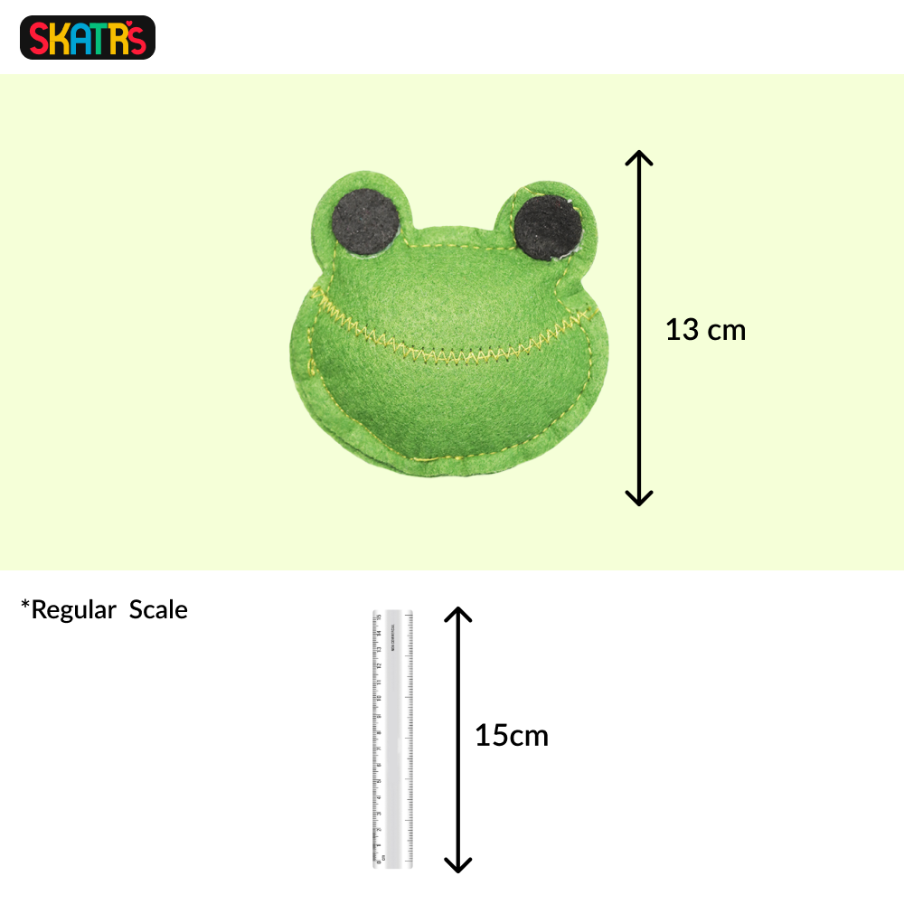 Skatrs Toadoo Frog Catnip Toy for Cats Rewards Cats-Toys Skatrs