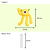 Talking Dog Club Bouncing Monster Tug Toy for Dogs (Yellow) Dogs-Toys Talking Dog Club Dropship