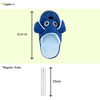Talking Dog Club Doggie Dog Slipper Squeaky Plush Toy for Dogs (Blue) Dogs-Toys Talking Dog Club Dropship