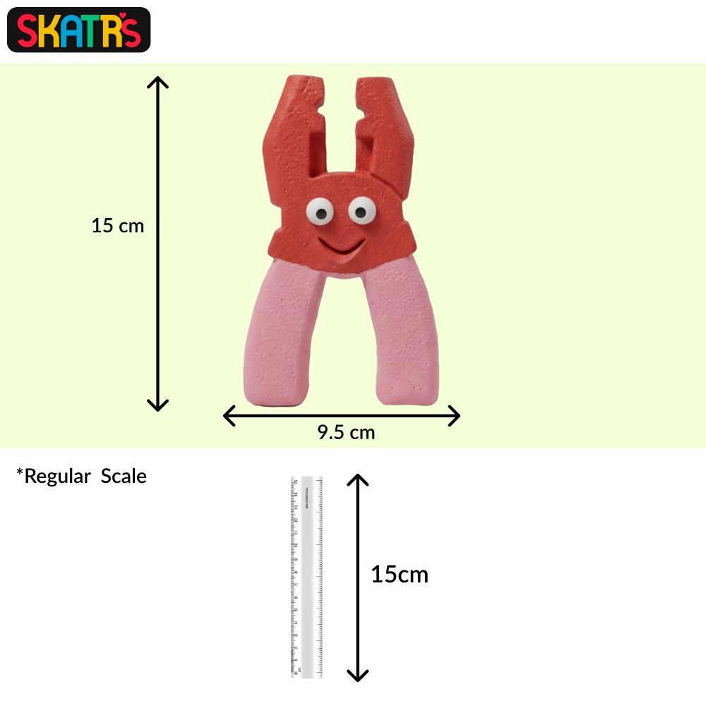 Skatrs Pliers Latex Chew Toy for Dogs (Pink) Dogs-Toys Skatrs