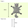 Pawpourri Squirrel Flattie Toy for Dogs Dogs-Toys Pawpourri Dropship