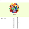 Trixie Natural Rubber Knotted Ball Chew Toy for Dogs Dogs-Toys Trixie