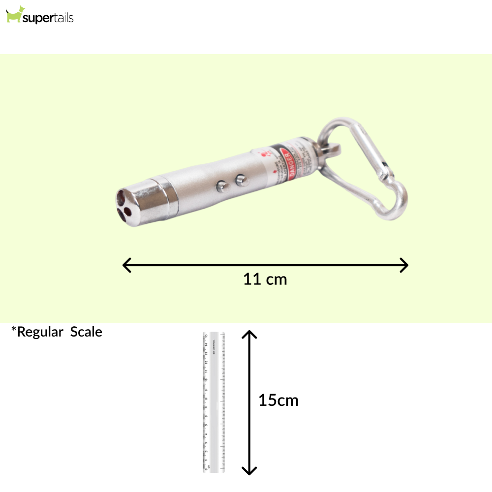 Skatrs Laser Light Toy for Cat (Sliver)