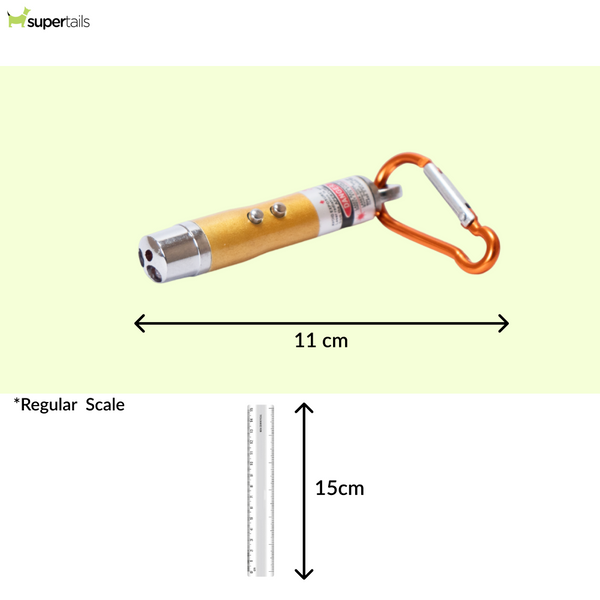 Skatrs Laser Light Toy for Cat (Gold)