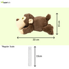 Barkbutler JumBoh the Bear Plush Toy for Dogs | For Medium Chewers (Brown) Dogs-Toys Barkbutler