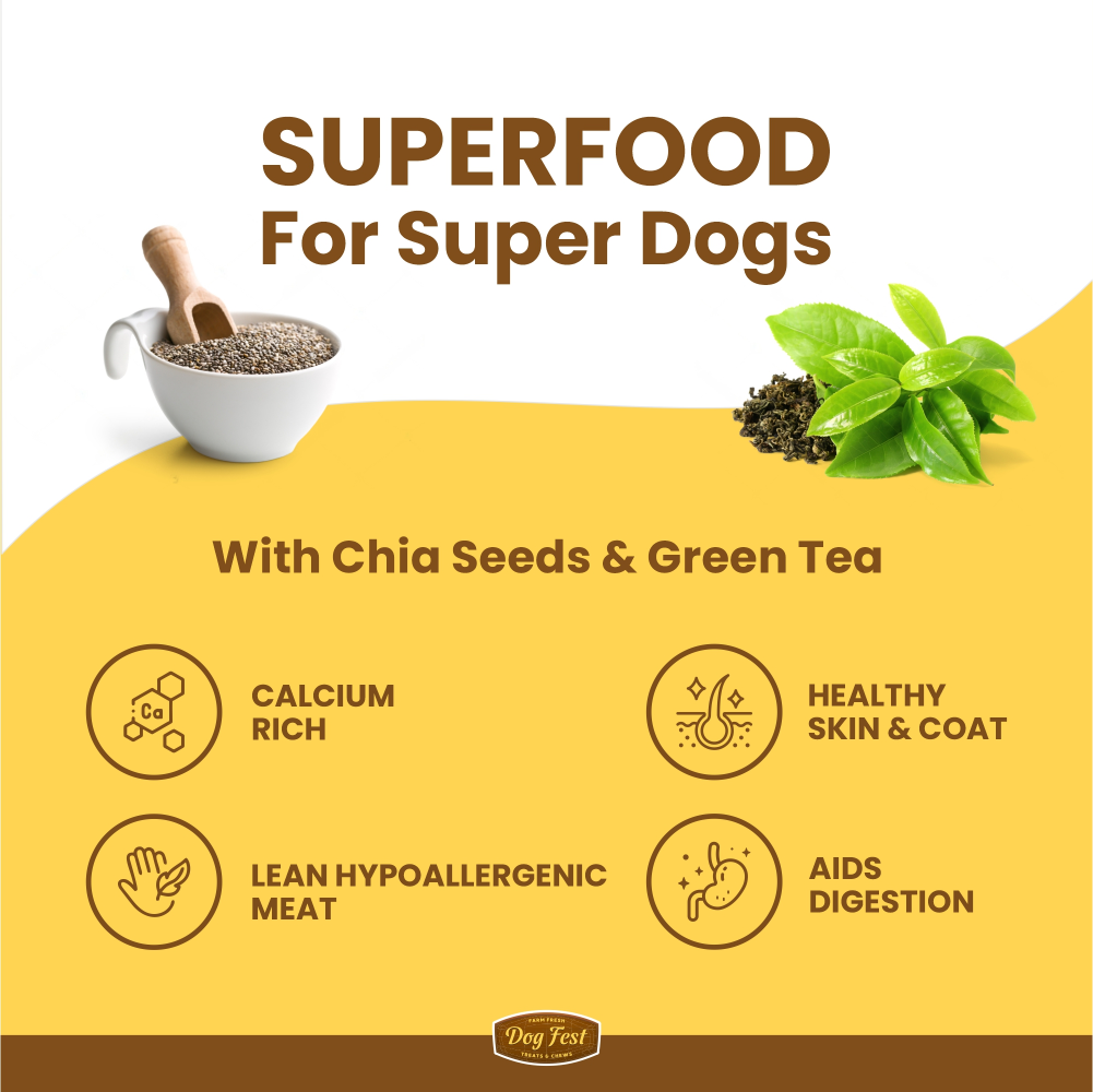 Dogfest Quail & Chia Seeds Training Dog Treats Dog Treats + Others Petfest