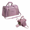 Truelove 3 Side Expandable Duffle Carrier for Dogs & Cats (Wistful Mauve)