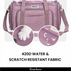 Truelove 3 Side Expandable Duffle Carrier (Wistful Mauve) Both-Bedding, Mats & Travel Supplies True Love